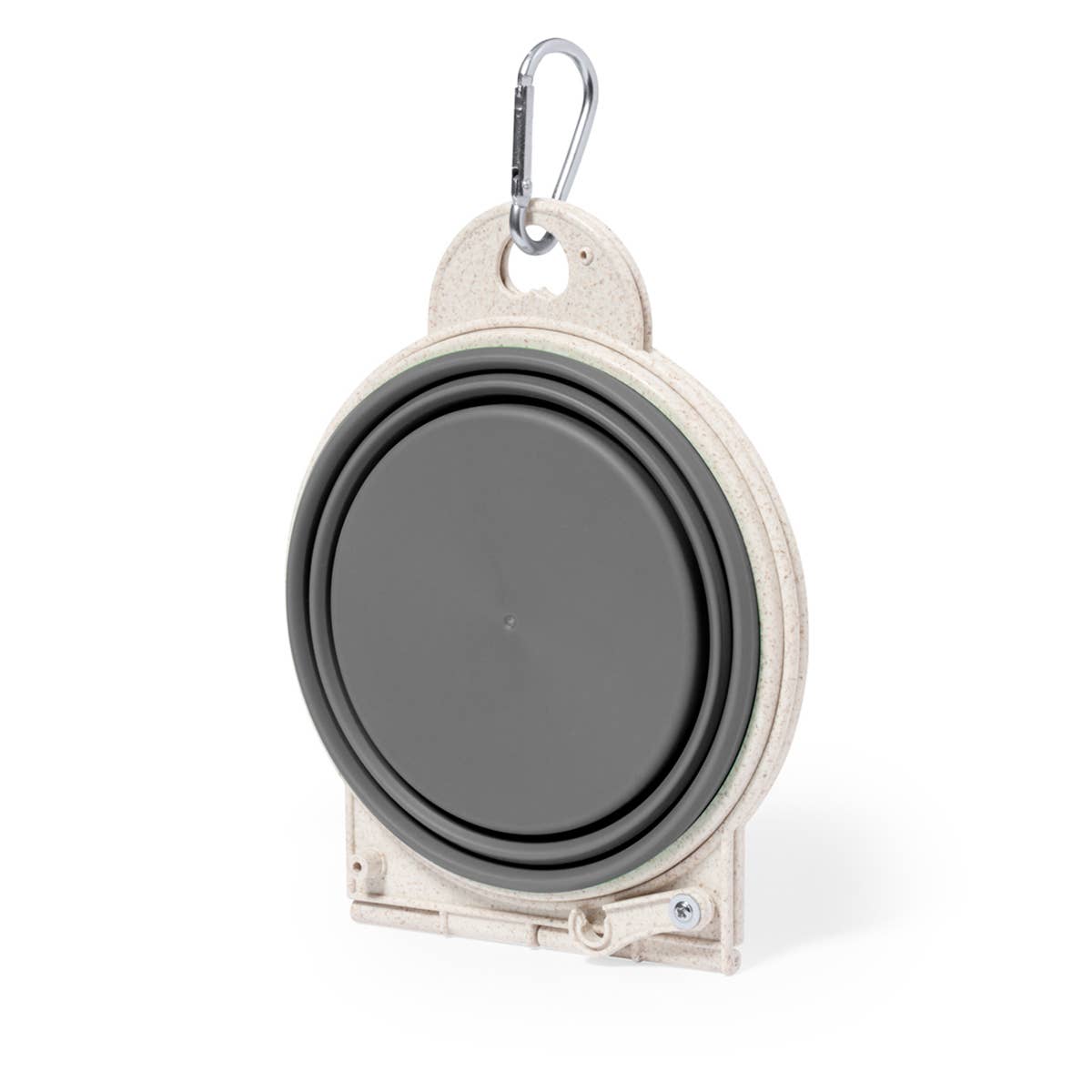 Gamelle portable en paille de blé pour eau et nourriture