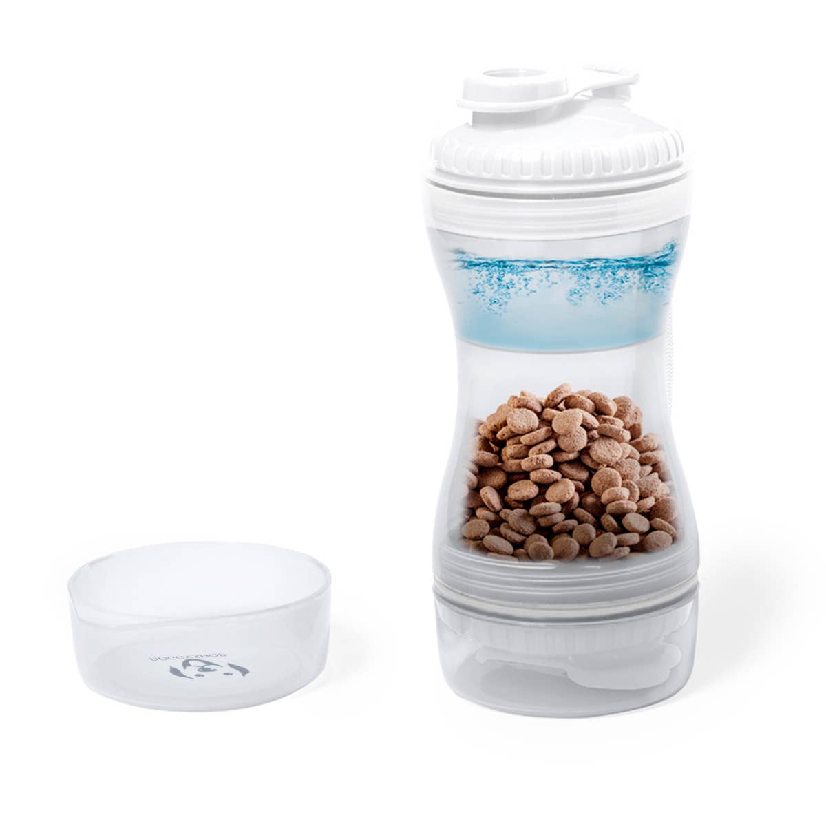 Bouteille combo pour nourriture et eau