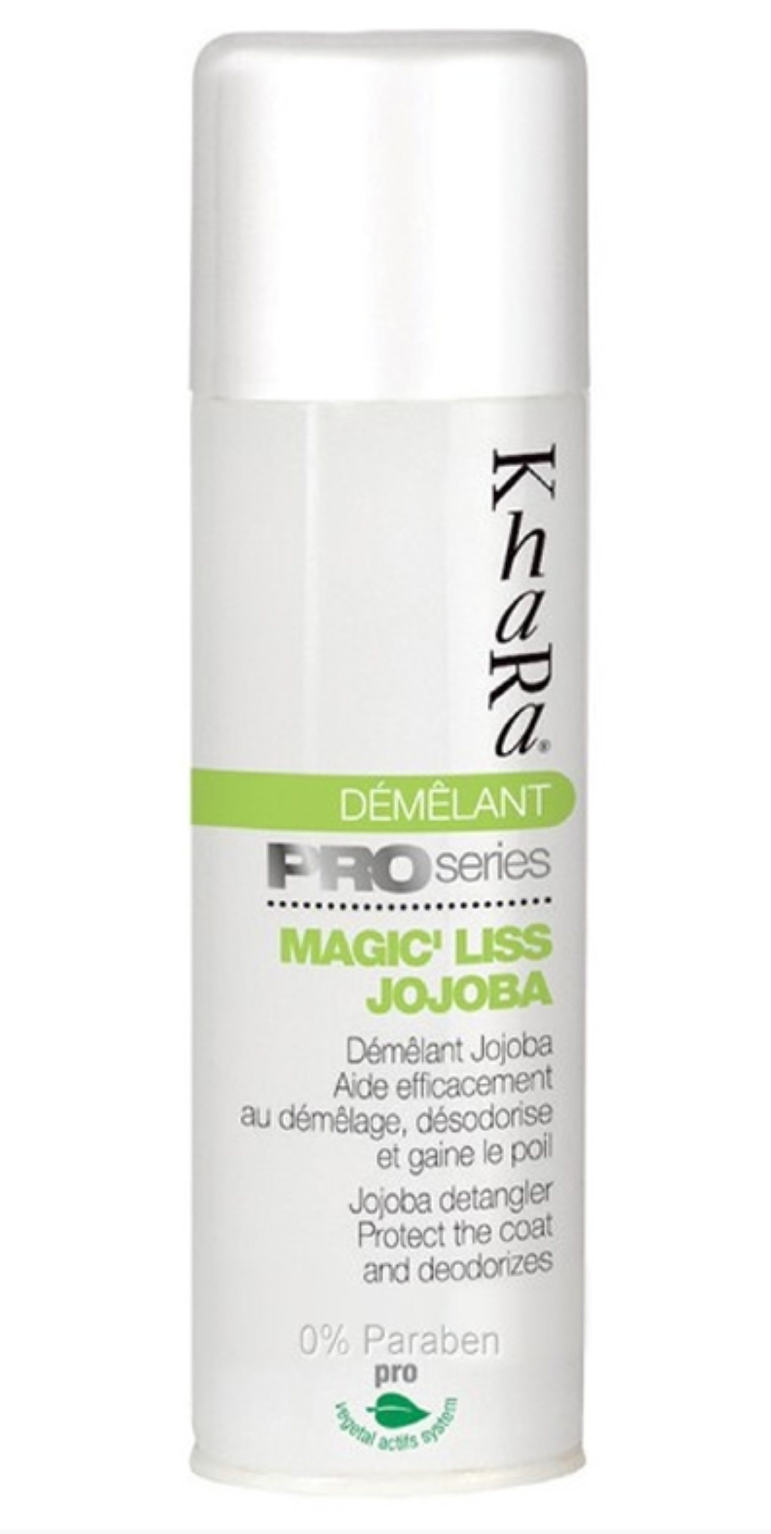 Démélant en spray pour chiens Magic Liss jojoba Khara 300 ml