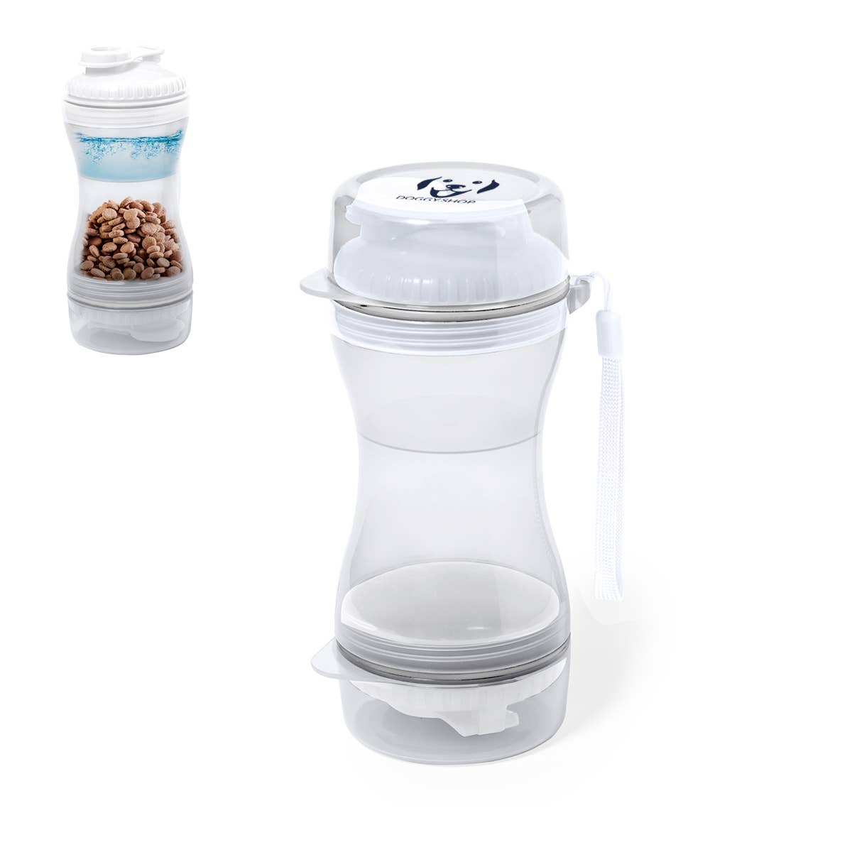 Bouteille combo pour nourriture et eau