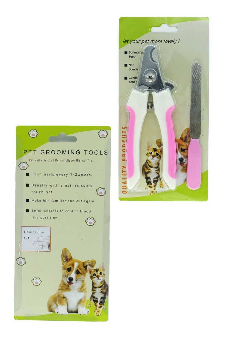 Ensemble de coupe-ongles pour animaux de compagnie