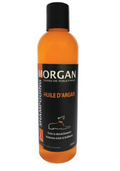 Flacon de 250 ml du Shampoing Chien Morgan à l'huile d'Argan, soin professionnel nourrissant et anti-dessèchement sans paraben.